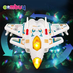 KB032852 KB032853 - Universal cool lighting music electric plane toy for baby kids